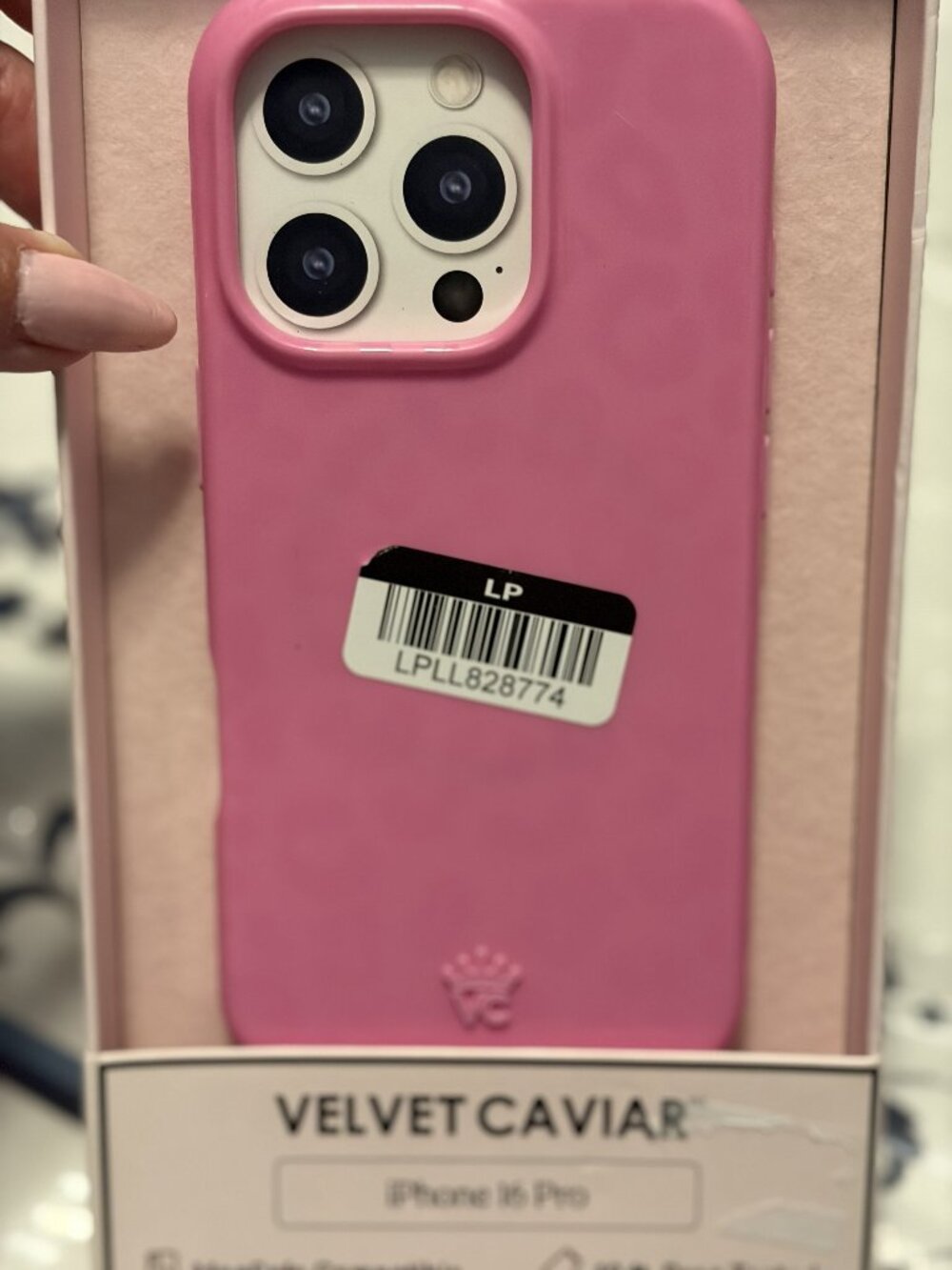 New Velvet Caviar Iphone 16 Pro Hot Pink Case